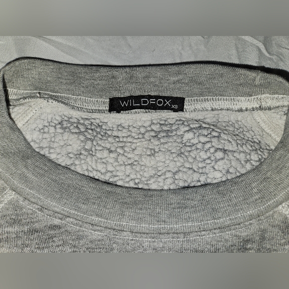 Wildfox Sweatshirt Xs Rainbow Heart Pre-owned - Picture 2 of 5